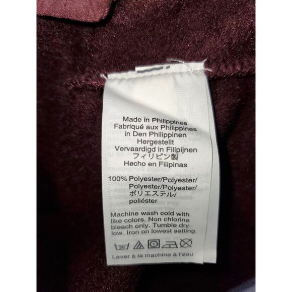 J CREW Men's Burgundy 1/4-Zip  Pull-over Long Sleeve Sweater Size Large 1573 - Picture 8 of 10